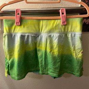 Nike Dri Fit tie dye ombré tennis skort